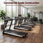 Everfit Treadmill Electric Home Gym Fitness Exercise Machine w/ Massager 450mm - Image 11