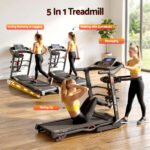 Everfit Treadmill Electric Home Gym Fitness Exercise Machine w/ Massager 480mm - Image 3