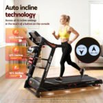 Everfit Treadmill Electric Home Gym Fitness Exercise Machine w/ Massager 480mm - Image 4