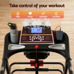 Everfit Treadmill Electric Home Gym Fitness Exercise Machine w/ Massager 480mm - Image 8