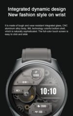 2-in-1 Smartwatch /Earphones & Charging Dock | 4GB MP3, Health Tracker | Titanium Grey | World's First Patented - Image 5