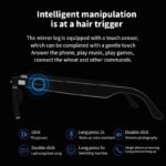AI Smart Translation Glasses: 110+ Languages, Photochromic Lenses, Bluetooth - Ideal for Travel, Business & Daily Useï¼ˆblackï¼‰ - Image 8