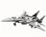 Christmas gift F-15 Eagle Fighter Jet Building Blocks Set, 223 Pieces Military Aircraft Model Kit for Kids & Enthusiastsï¼ˆF15 fighterï¼‰