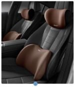Christmas gift Car Headrest & Lumbar Support Set, Ergonomic Plush Cushion for Driver & Passenger, Comfort & Spine Protection for Long Drivesï¼ˆblackï¼‰ - Image 10
