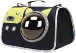 pet products Printed Space Capsule Cat Bag, Large Capacity Crossbody Dog Bag, Universal Pet Bag for All Seasons - Image 8
