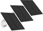3-Pack 5W Solar Panel for Outdoor Security Camera â€“ 5V USB Charger with 9.8ft Cable, IP65 Waterproof, Adjustable Mount, Compatible with Most Battery Cameras (White) - Image 3