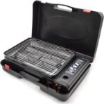 Portable Gas Grill with Removable Grate & Carry Case â€“ Dual Fuel Outdoor Stove for Camping, Backyard BBQs & Beach Picnics (Black) - Image 9