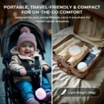 Portable White Noise Machine with 20 Soothing Sounds & RGB LED Night Light - Compact Sleep Sound Device for Babies, Adults & Travel - Image 5