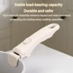 Removable Pot Handle with Quick-Release Clip â€“ Universal Kitchen Cookware Handle Replacement for Pans and Pots (White) - Image 7