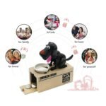 Interactive Dog Coin Bank â€“ Automatic Electric Money Saving Piggy Bank with Moving Dog Design â€“ Fun Kids Gift & Desk Decor (Black) - Image 5