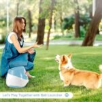 Automatic Dog Ball Launcher with 15 Mini Tennis Balls & Mesh Bag â€“ Rechargeable Pet Toy for Small Dogs, Adjustable Launch Distance, Interactive Play (Blue) - Image 6