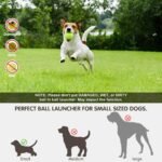 Automatic Dog Ball Launcher with 15 Mini Tennis Balls & Mesh Bag â€“ Rechargeable Pet Toy for Small Dogs, Adjustable Launch Distance, Interactive Play (Blue) - Image 7