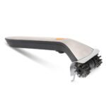 Electric Steam Grill Brush with Stainless Steel Bristles & 3000mAh Rechargeable Battery - Powerful BBQ Cleaner for All Grills, Indoor and Outdoor Use (Grey)