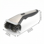 Electric Steam Grill Brush with Stainless Steel Bristles & 3000mAh Rechargeable Battery - Powerful BBQ Cleaner for All Grills, Indoor and Outdoor Use (Grey) - Image 6