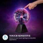 Plasma Ball Lamp - Touch & Sound Sensitive USB-Powered Globe for Decor, Parties & STEM Learning (7 Inch) | Other sizes Available in Store - Image 2