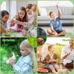 Student Digital Microscope for Kids - Portable 1000x Magnification Handheld Scope with 2 Inch HD Screen, LED Light & Photo Storage, Ideal for Science Class and Outdoor Exploration (White) - Image 4
