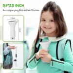 Student Digital Microscope for Kids - Portable 1000x Magnification Handheld Scope with 2 Inch HD Screen, LED Light & Photo Storage, Ideal for Science Class and Outdoor Exploration (White) - Image 6