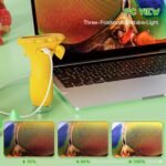 Student Digital Microscope for Kids â€“ Portable 1000x Magnification Handheld Scope with 2 Inch HD Screen, LED Light & Photo Storage, Ideal for Science Class and Outdoor Exploration (Yellow) - Image 6