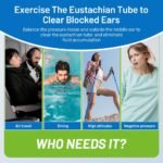 Electric Ear Pressure Relief Device - 3-Mode Adjustable Airflow for Travel, Diving & Altitude - Eustachian Tube Unblocker with LED Display & Type-C Charging (White) - Image 7