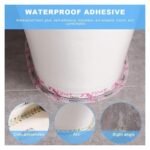 2-Pack Waterproof Self-Adhesive Sealant Tape â€“ Transparent PVC Edge Strip for Kitchen, Bathroom, Sink, Toilet, and Wall Corners â€“ Easy to Cut and Clean (Pattern3) - Image 3