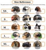 Soft Mesh Dog Muzzle for Small Medium Large Dogs â€“ Breathable Adjustable Anti-Bite Chewing Guard with Overhead Strap â€“ Fits Labrador, German Shepherd, Golden Retriever â€“ 5 Sizes (Black,L) - Image 4