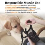 Soft Mesh Dog Muzzle for Small Medium Large Dogs â€“ Breathable Adjustable Anti-Bite Chewing Guard with Overhead Strap â€“ Fits Labrador, German Shepherd, Golden Retriever â€“ 5 Sizes (Grey,S) - Image 3