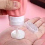 16-Piece Travel Bottle Set with Leak-Proof Silicone Squeeze Bottles â€“ Reusable Toiletry Containers for Shampoo, Lotion, Makeup Remover (Pink)  | Other Colors Available in Store - Image 4