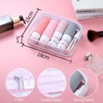 16-Piece Travel Bottle Set with Leak-Proof Silicone Squeeze Bottles â€“ Reusable Toiletry Containers for Shampoo, Lotion, Makeup Remover (Pink)  | Other Colors Available in Store - Image 5