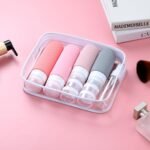 16-Piece Travel Bottle Set with Leak-Proof Silicone Squeeze Bottles â€“ Reusable Toiletry Containers for Shampoo, Lotion, Makeup Remover (Pink)  | Other Colors Available in Store - Image 6