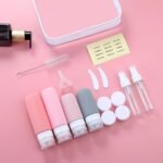 16-Piece Travel Bottle Set with Leak-Proof Silicone Squeeze Bottles â€“ Reusable Toiletry Containers for Shampoo, Lotion, Makeup Remover (Pink)  | Other Colors Available in Store - Image 7