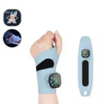 Smart Heated Wrist Support with Vibration Massage - 3 Heat Levels & 10 Modes for Comfort, Recovery & Daily Use (Blue) | White Version Available In-Store