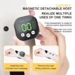 Smart Heated Wrist Support with Vibration Massage - 3 Heat Levels & 10 Modes for Comfort, Recovery & Daily Use (Blue) | White Version Available In-Store - Image 7