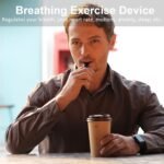 Portable Smart Breathing Trainer â€“ Rechargeable Respiratory Exercise Device with LED Progress Bar | Boost Lung Capacity & Endurance for Athletes, Runners & Fitness Enthusiasts - Image 2
