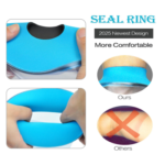 Lower Leg Waterproof Cast Cover for Adults â€“ Reusable Shower Protector for Calf, Ankle & Foot During Bathing or Water Activities (Blue) - Image 2