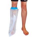Lower Leg Waterproof Cast Cover for Adults â€“ Reusable Shower Protector for Calf, Ankle & Foot During Bathing or Water Activities (Blue) - Image 5