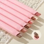 6-Pack Dual-Tone Eyeshadow Pencils â€“ Slide-Up Stick Design with 2-Color Gradient Tips, Waterproof & Long-Lasting, Glitter + Matte Finishes, Easy One-Stroke Application, Travel-Friendly Set for Eyes & Inner Corner Highlight (Pink) - Image 6