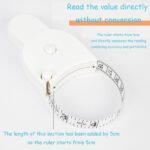 Soft Retractable Body Tape Measure for Fitness, Tailoring & Home Use â€“ 60-Inch Dual-Scale Measuring Tape with Lock, 3-Pack of Identical Units (White) - Image 5