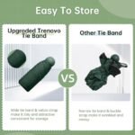 Mini Travel Umbrella â€“ Compact Sun & Rain Protection for Women, Kids | UV-Blocking Pocket Umbrella with Case | Lightweight Foldable Umbrellaï¼ˆdark greenï¼‰ - Image 3