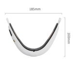 V-Face Contouring Band with Adjustable Strap, LCD Display, 8 Skin Comfort Modes, 15 Intensity Levels, Soft Silicone Contact Surface, Breathable Design, Rechargeable for Daily Facial Routine (White) - Image 9