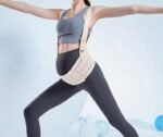 Maternity Belly Support Band for Waist 106-120cm â€“ Adjustable Prenatal Abdominal Brace with Breathable Mesh Fabric and Heart-Shaped Cushion Pad, Lightweight Pregnancy Waist Belt for Daily Comfort (Pink,XXL) - Image 3