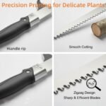 Heavy-Duty 5-Piece Gardening Tool Set - 3 Pruning Shears & 2 Folding Saws, Stainless Steel Blades, Ergonomic Handles, Compact Storage - Ideal for Trees, Shrubs, Camping, and Gift-Giving - Image 6
