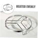 316 Stainless Steel Steam Rack for Cooking â€“ Adjustable Kitchen Pot Stand with Heat-Resistant Design, Multi-Functional Steamer Base for Pots and Dishes (L,18cm) - Image 5