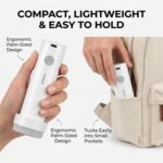 Travel Vacuum Bag Set with Rechargeable Cordless Pump - 3 Sizes for Clothes, Jackets & Accessories, Airtight Dual-Zipper Seal, 4000Pa Suction, Saves Up to 80% Luggage Space, Lightweight & Portable (12 Combo Travel Size) - Image 6