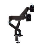 Dual Monitor Arm: 360Â° Rotatable, Space-Saving Desk Mount for Dual Screens, Ideal for Aussie Home & Office