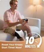 Cordless 360Â° Knee Massager: 3 Intensity Levels, Comfortable Wrap Design for Athletes, Seniors & Active Adults - Image 5