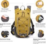 Small Hiking Backpack Lightweight Waterproof Daypack for Camping Cycling Fitness Outdoor Sports - Women Men Teens - Image 4