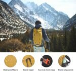 Small Hiking Backpack Lightweight Waterproof Daypack for Camping Cycling Fitness Outdoor Sports - Women Men Teens - Image 6