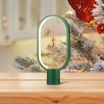 Green Magnetic Balance LED Table Lamp: USB-Powered, Dimmable Eye-Care Light with Award-Winning Design for Australian Homes & Offices
