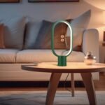 Green Magnetic Balance LED Table Lamp: USB-Powered, Dimmable Eye-Care Light with Award-Winning Design for Australian Homes & Offices - Image 6