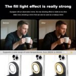 Magnetic Phone Camera Grip with Fill Light & Remote: Stable Shooting Holder for iPhone/Android â€“ Ideal for Vlog, Selfie & Photography - Image 3